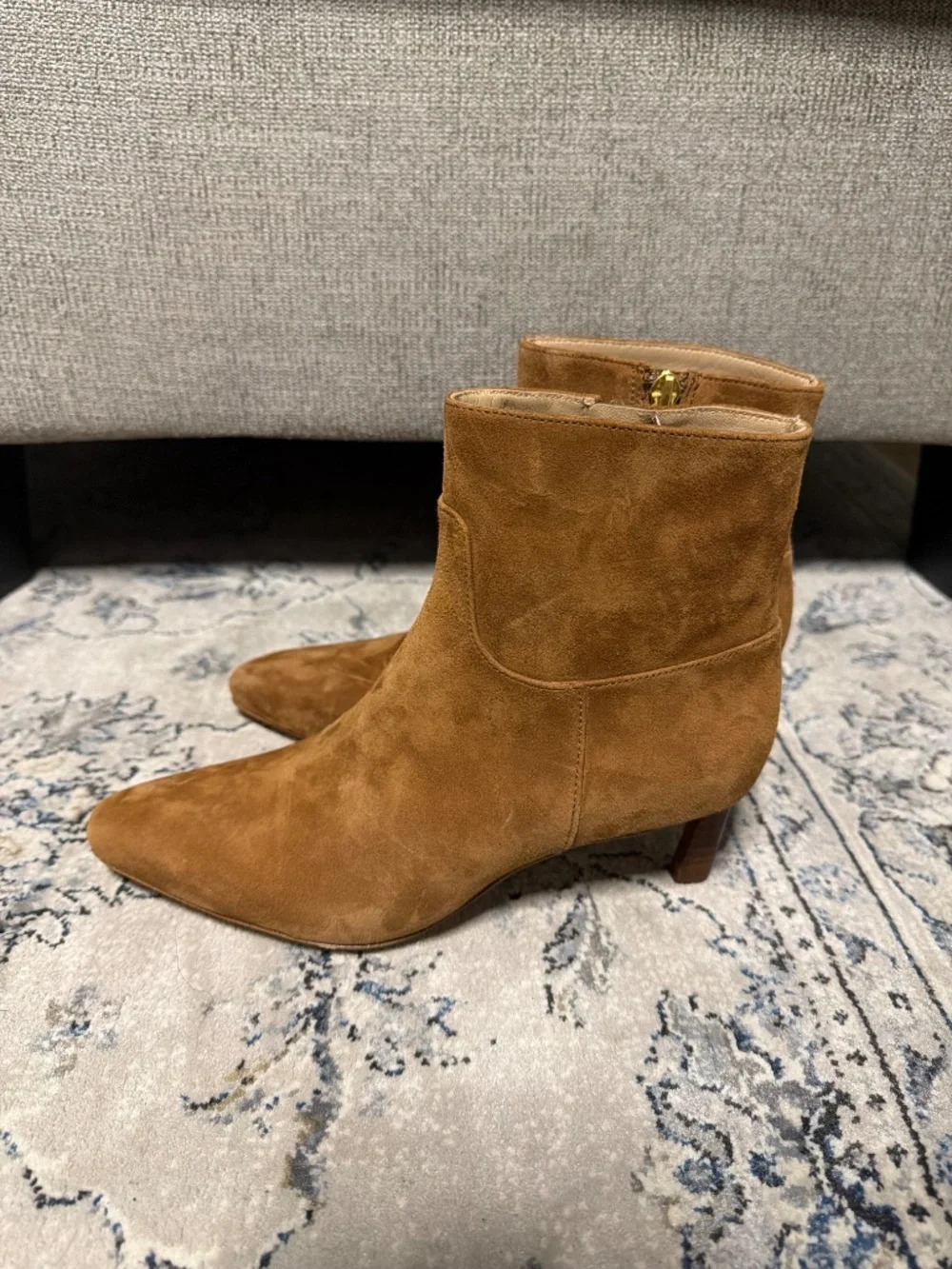 Veronica Beard Kelby Hazelnut Suede